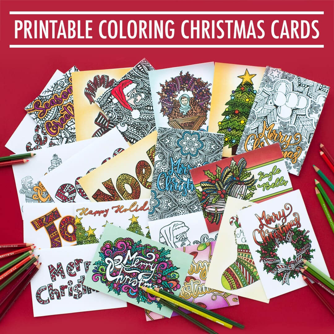 Christmas Cards | 20 Pack Pertaining To Diy Christmas Card Templates