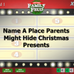 Christmas Family Feud Trivia Powerpoint Game – Mac And Pc Intended For Family Feud Powerpoint Template With Sound