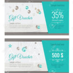 Christmas Gift Voucher Coupon Discount. Gift Certificate Template.. For Merry Christmas Gift Certificate Templates