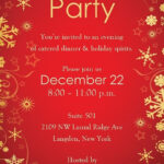 Christmas Party Invitation Backgrounds Free | Party Pertaining To Free Christmas Invitation Templates For Word