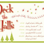 Christmas Party Invitation Template Ai • Invitation Template In Free Christmas Invitation Templates For Word