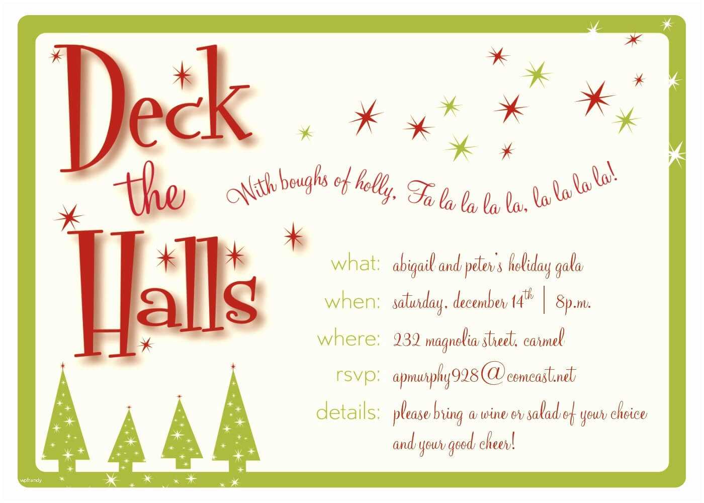 Christmas Party Invitation Template Ai • Invitation Template In Free Christmas Invitation Templates For Word