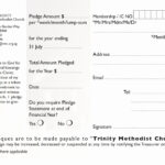Church Pledge Card Template | Template Modern Design Throughout Church Pledge Card Template