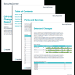 Cip 010 R1 Configuration Change Management Report – Sc Inside Reliability Report Template
