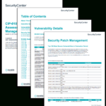 Cip 010 R3 Vulnerability Assessment And Patch Management Inside Reliability Report Template