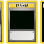 Classic Trainer With Expanded  And Full Art Blanks For Pokemon Trainer Card Template