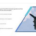 Clean Airplane Premium Powerpoint Template – Slidestore Regarding Air Force Powerpoint Template