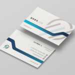 Clean Business Card Template | Professional Business Card Pertaining To Professional Name Card Template