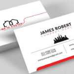 Clean Illustrator Business Card Design With Free Template Download Pertaining To Download Visiting Card Templates