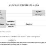 Climb Health: Sample Medical Certificate For Hiking – Pinoy Inside Fake Medical Certificate Template Download
