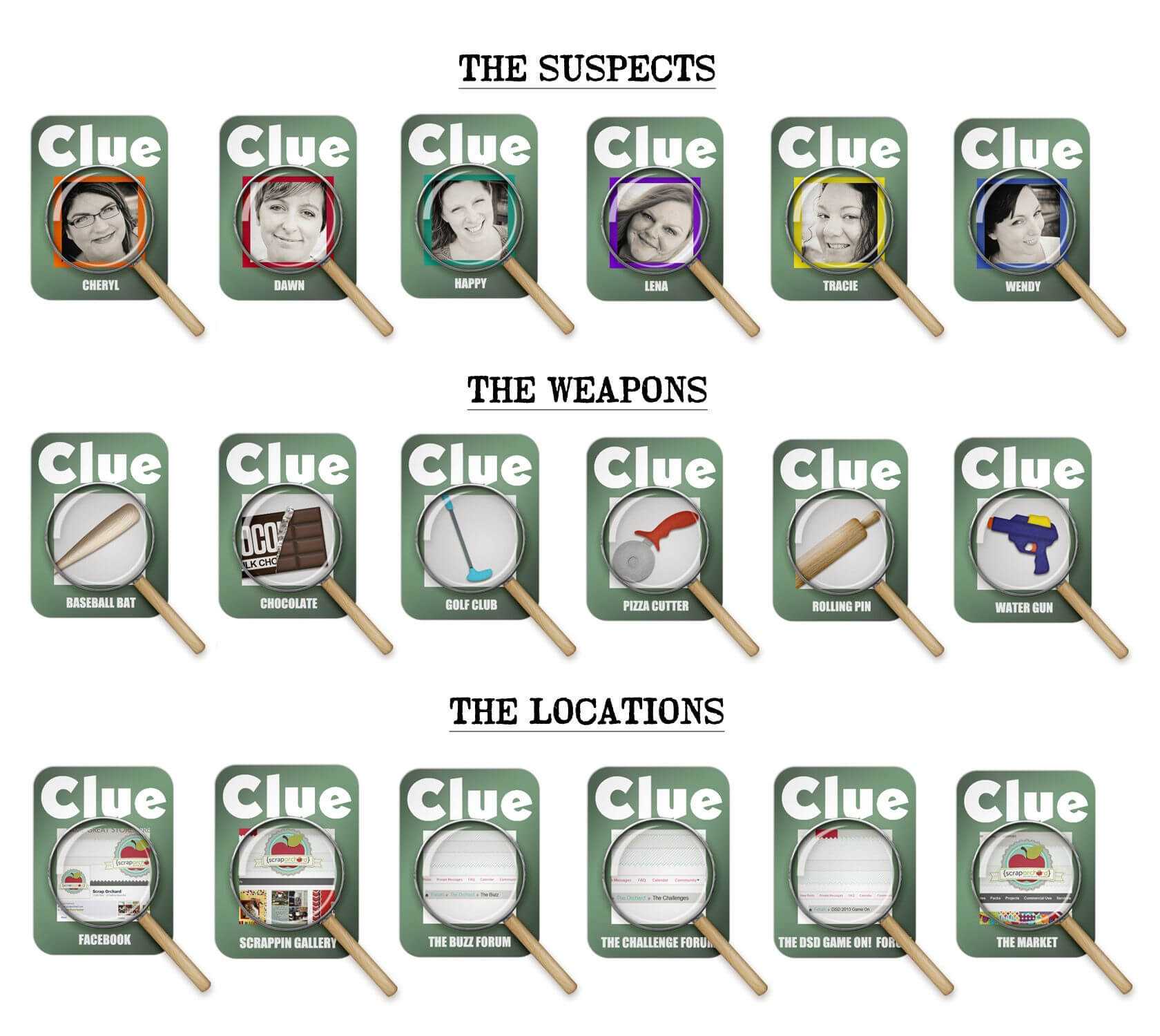 Clue Cards Templates Google Search Camp Theme In 2019 Within Clue