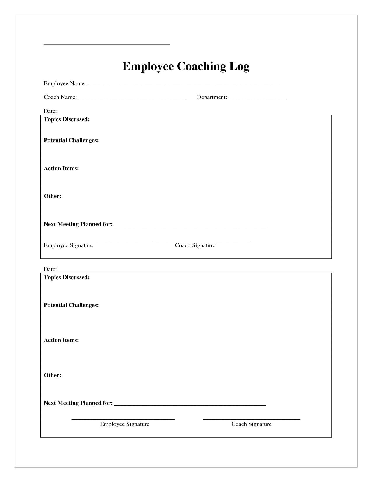 Coaching Log Template – Google Search | Coaching | Coaching Inside Coaches Report Template