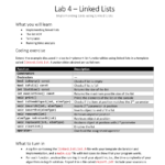 Coding In C++ Use Two Files Main.cpp And Linkedlis With Implementation Report Template