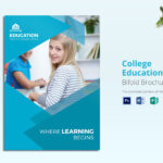 College Educational Brochure Template Inside Brochure Design Templates For Education