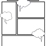 Comic Book Templates – Free Printable Pages | תכנים | Comic Inside Printable Blank Comic Strip Template For Kids