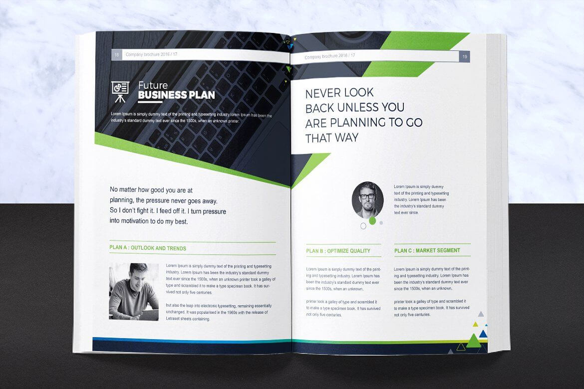 Company Brochure Template #international#indesign#fully With Regard To Adobe Indesign Brochure Templates