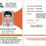 Company Id Card Format Design – Hizir.kaptanband.co Inside Sample Of Id Card Template