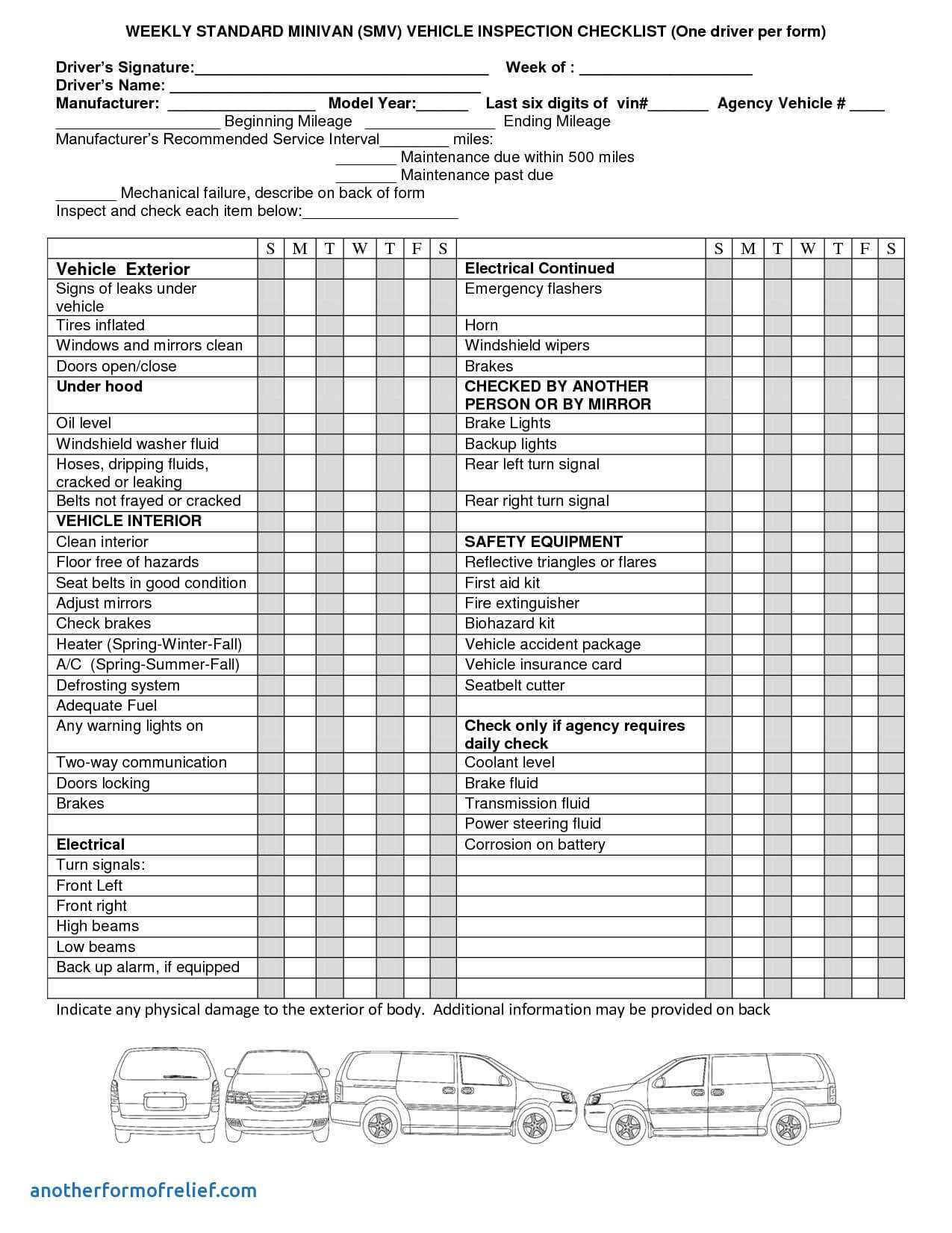 Computer Maintenance Report Template New Vehicle Maintenance Throughout Equipment Fault Report Template