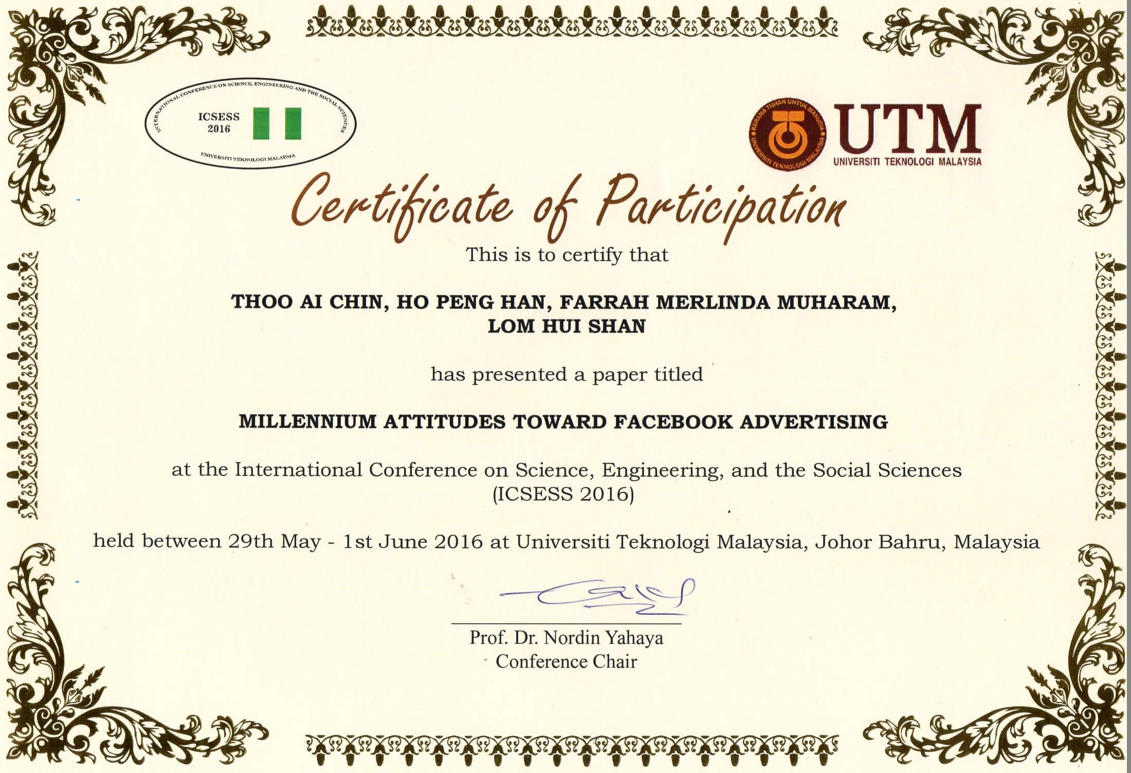 Conference Attendance Certificate Samples Fresh Template Within Conference Participation Certificate Template