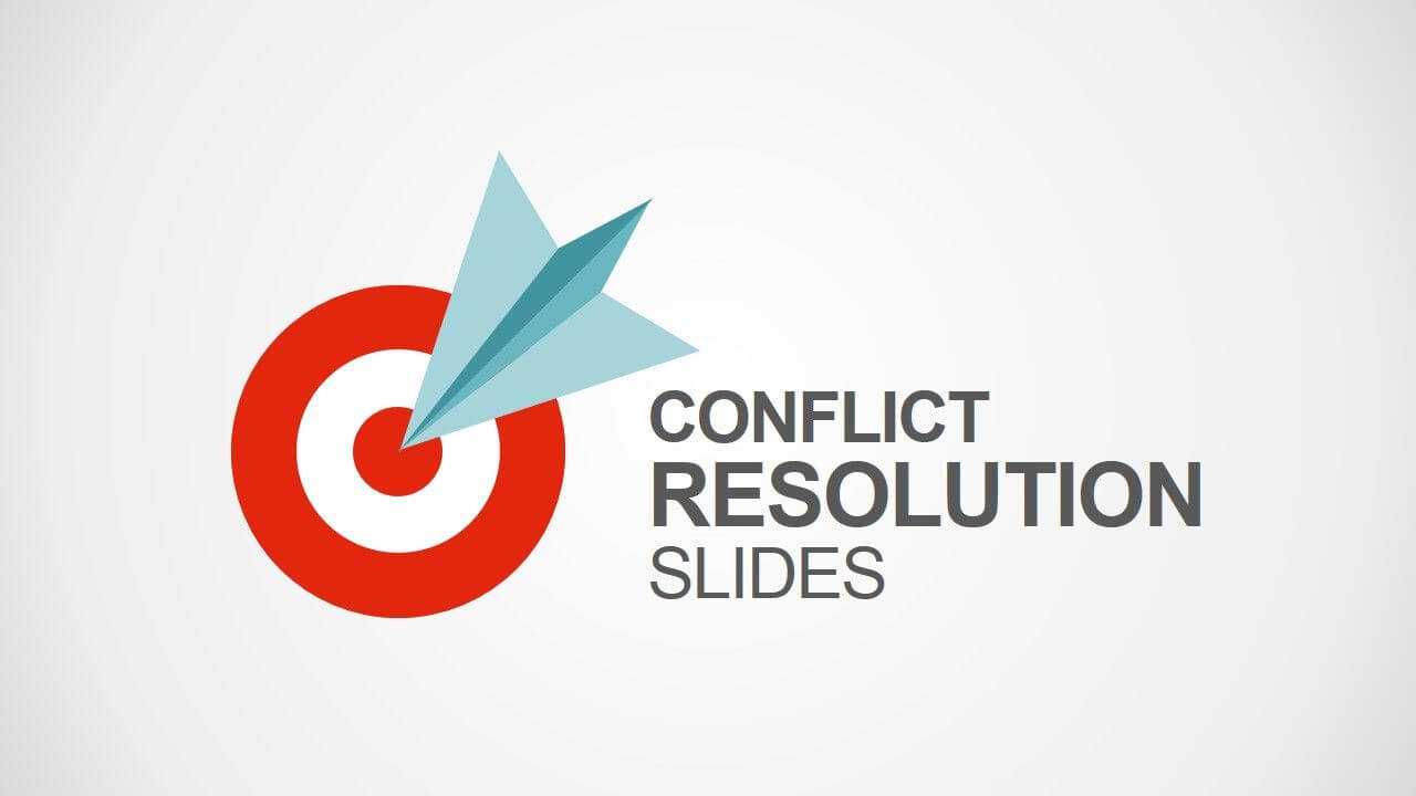 Conflict Resolution Powerpoint Template | Diagrams With Regard To Powerpoint Template Resolution