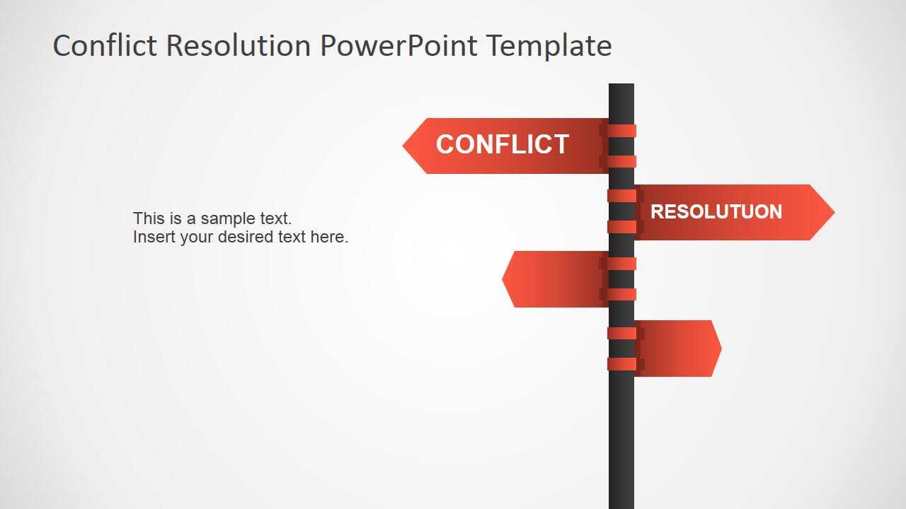 Conflict Resolution Powerpoint Template Inside Powerpoint Template Resolution