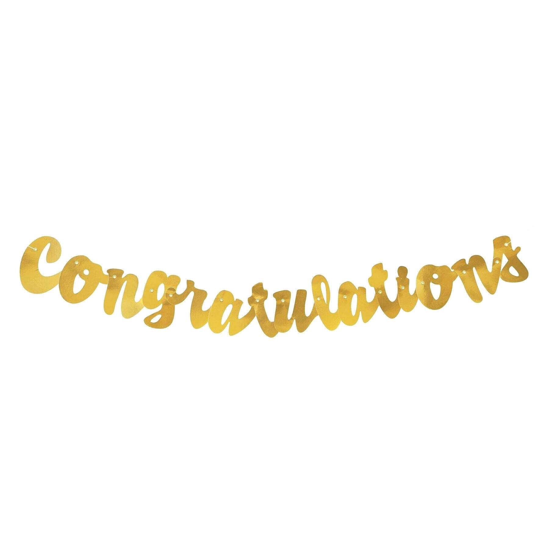 Congratulations Banner With Regard To Congratulations Banner Template