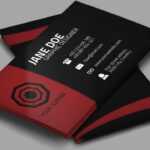 Cool Creative Business Card + Psd – Photoshop Tutorial Intended For Visiting Card Templates For Photoshop