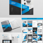 Cool Indesign Annual Corporate Report Template | Report Regarding Free Annual Report Template Indesign