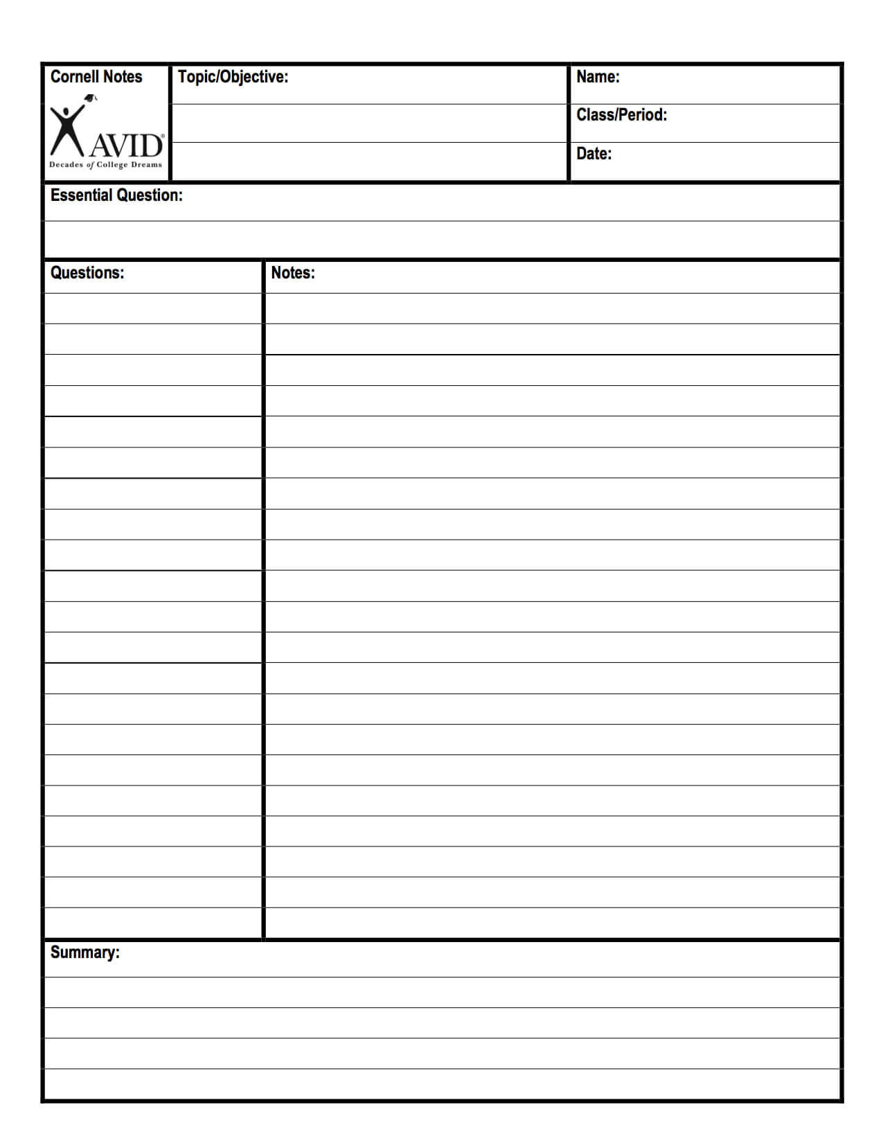 Cornell Note Template – Home Design Ideas – Home Design Ideas With Regard To Cornell Note Template Word