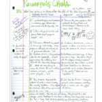 Cornell Notes Example 4: Double Entry Journal For Double Entry Journal Template For Word