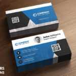 Corporate Business Card Free Psd Template – Download Psd Within Visiting Card Psd Template