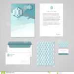 Corporate Identity Design Template. Documentation For Intended For Business Card Letterhead Envelope Template