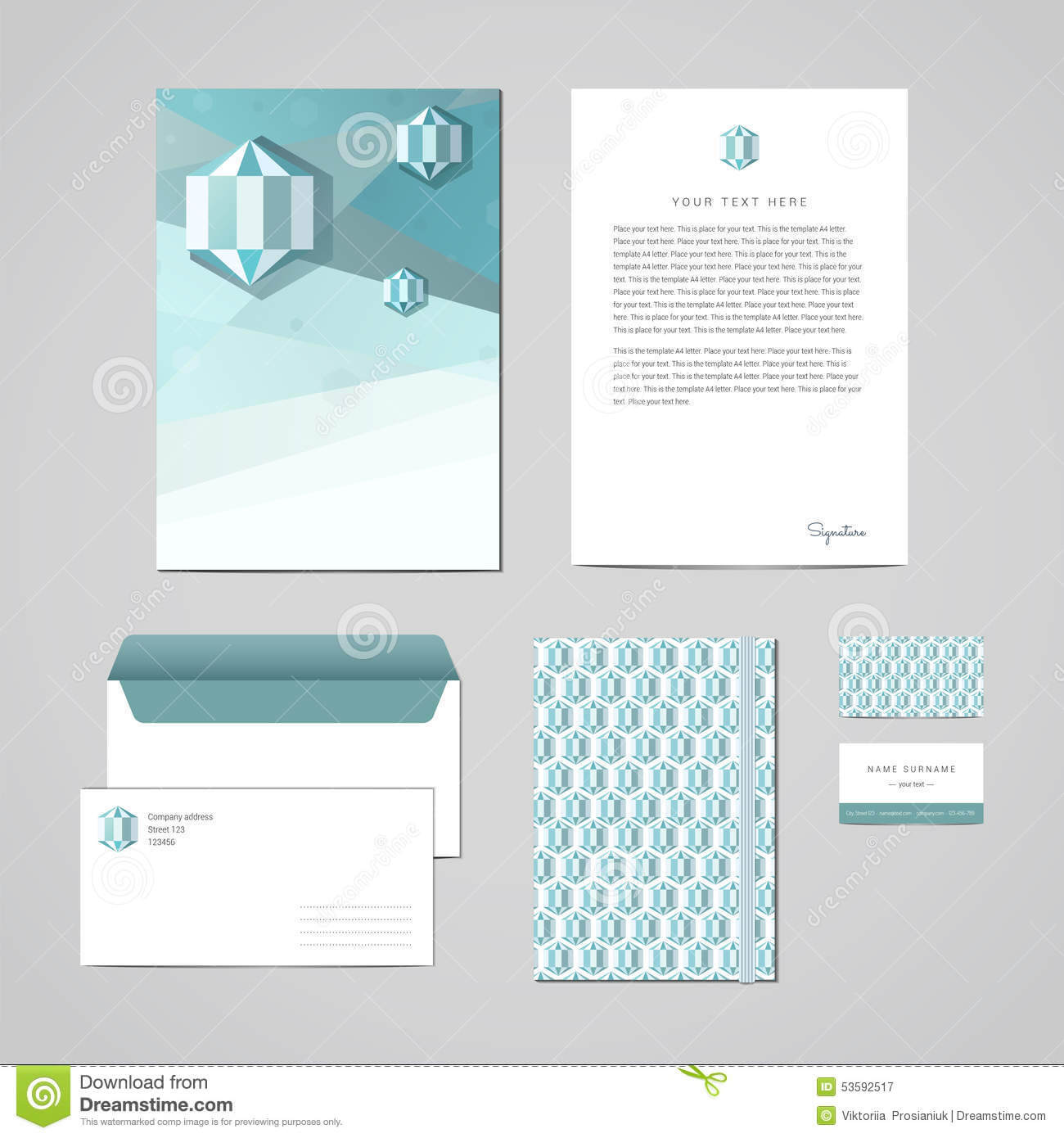 Corporate Identity Design Template. Documentation For Intended For Business Card Letterhead Envelope Template