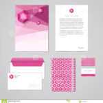 Corporate Identity Design Template. Documentation For Throughout Business Card Letterhead Envelope Template