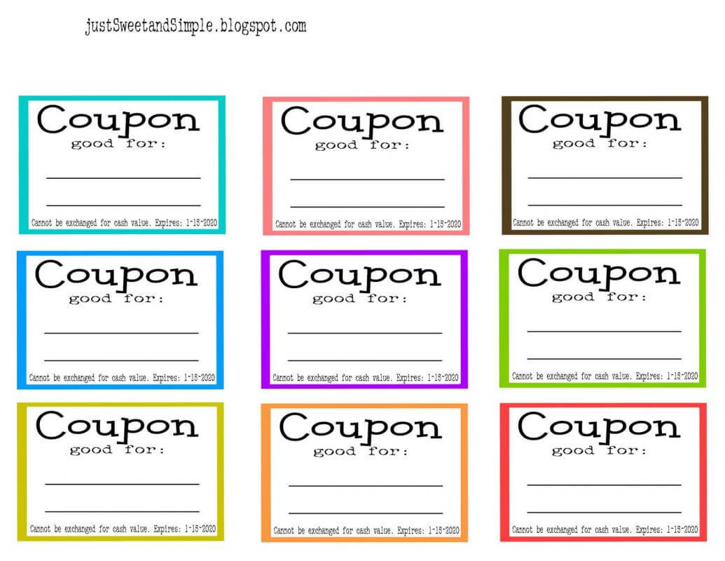 Coupon Template Word | Template Business Intended For Coupon Book Template Word