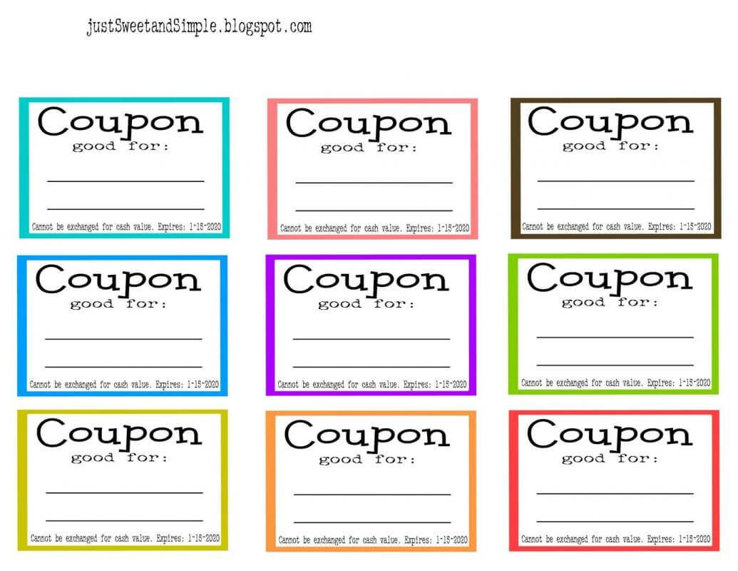 Coupon Template Word | Template | Mother's Day Coupons With Coupon Book Template Word