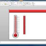 Create A Custom Thermometer Throughout Thermometer Powerpoint Template