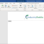 Create A Word Letterhead Template | Productivity Portfolio Intended For Header Templates For Word