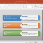 Create Animated Infographics With Info Tabs Powerpoint Template For Replace Powerpoint Template