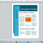 Create Your Magazine Content Intended For Magazine Template For Microsoft Word