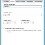 Creating A Vsphere 6 Certificate Template In Active Pertaining To Active Directory Certificate Templates