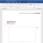 Creating And Using A Custom Word Template In Activepresenter 7 In How To Insert Template In Word