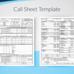 Creating Professional Call Sheets – Free Template Download Intended For Blank Call Sheet Template