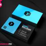 Creative Agency Business Card Psd | Freedownloadpsd With Calling Card Template Psd