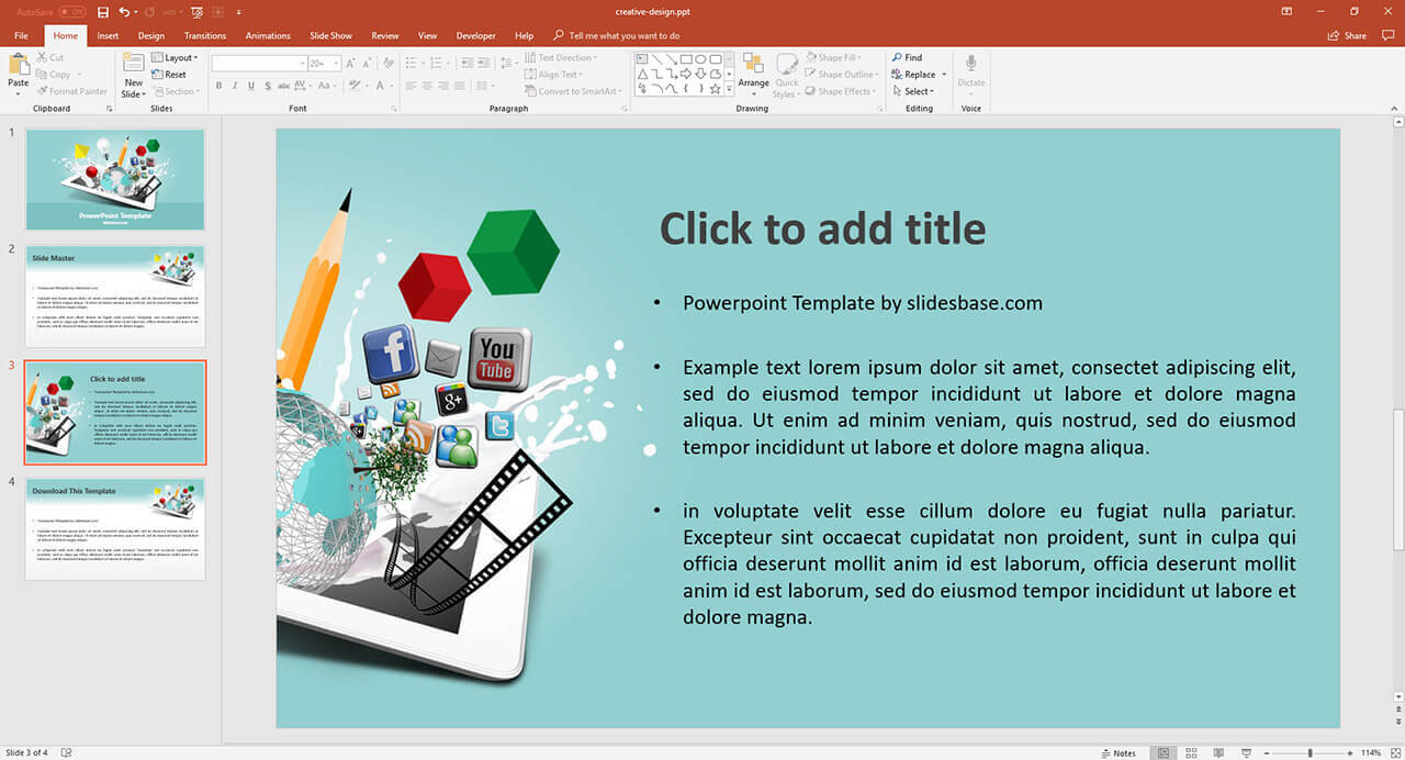Creative Agency – Prezi Presentation Template | | Creatoz Pertaining To Multimedia Powerpoint Templates
