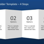 Creative Folder Paper With 4 Fold Brochure – Slidemodel Within Brochure 4 Fold Template