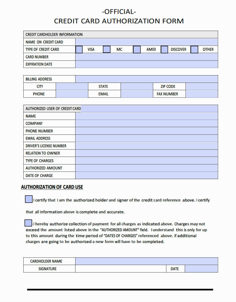 Credit Card Authorization Form Pdf Why Credit Card – Grad Throughout Credit Card Authorization Form Template Word