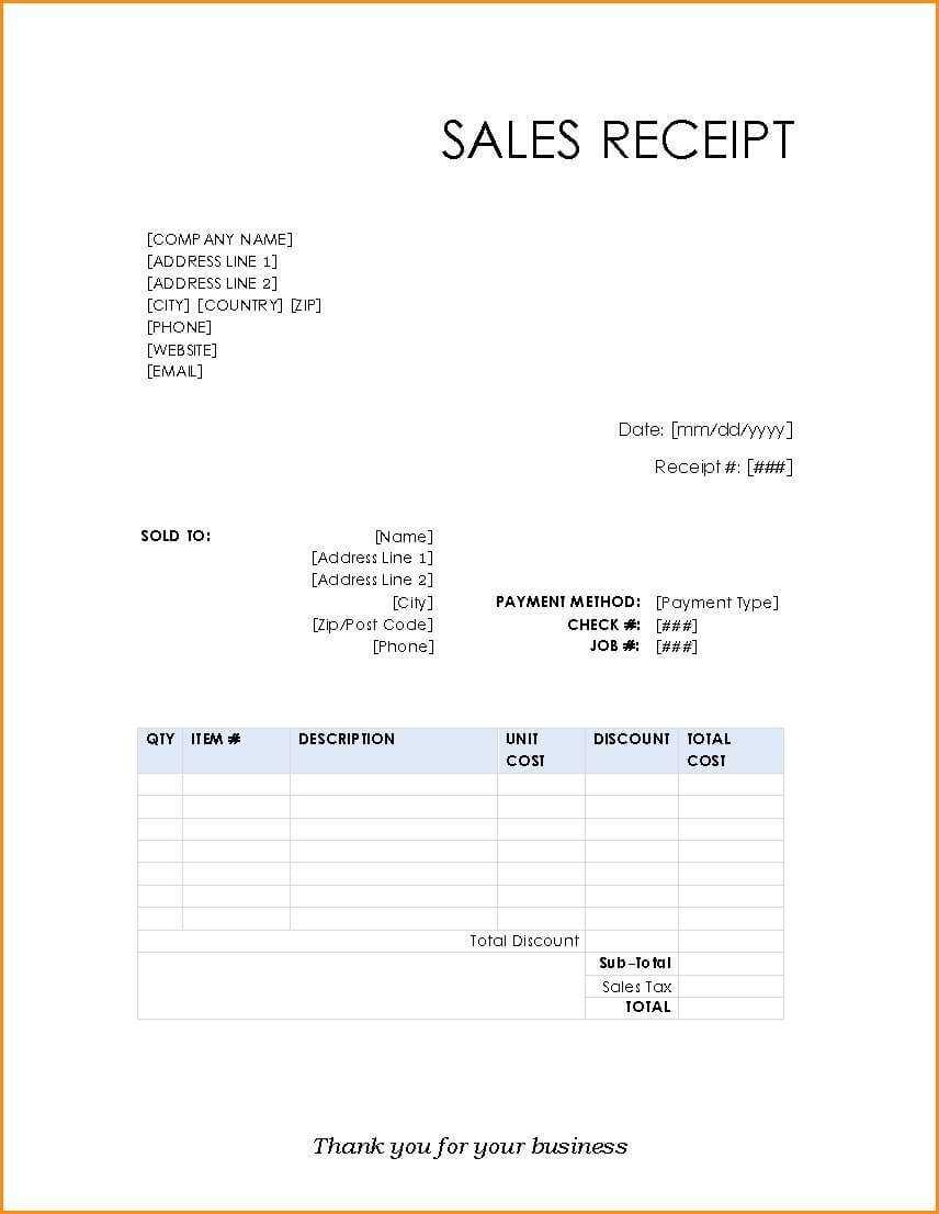 Credit Card Invoice Template 155897 Credit Card Slip For Credit Card Receipt Template