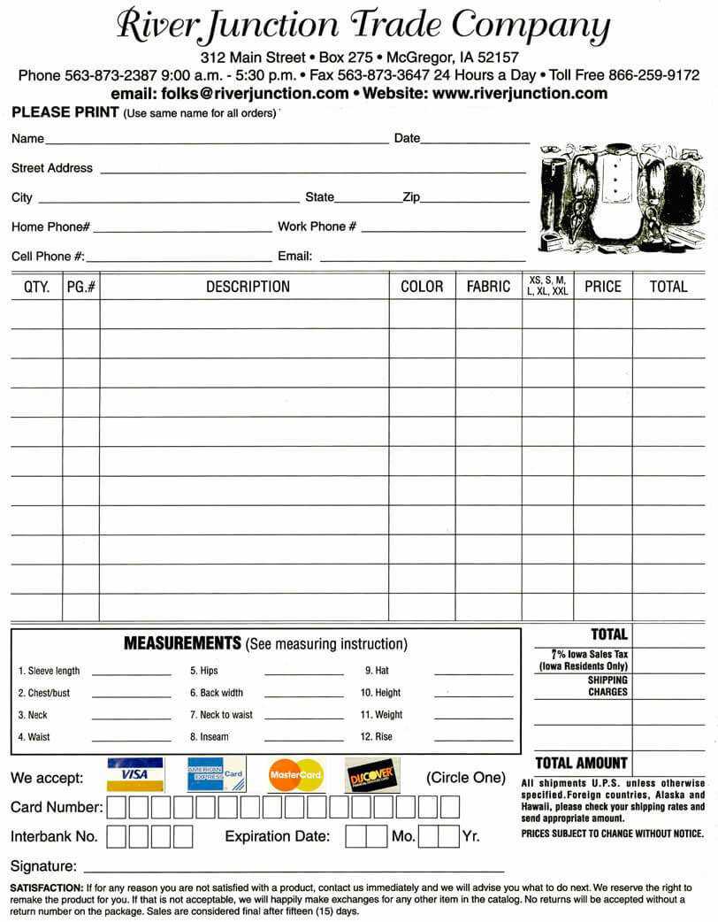 Credit Card Order Form | Charlotte Clergy Coalition Intended For Order Form With Credit Card Template