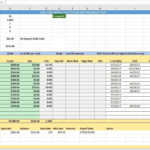 Credit Card Utilization Tracking Spreadsheet - Credit Warriors in Credit Card Payment Spreadsheet Template